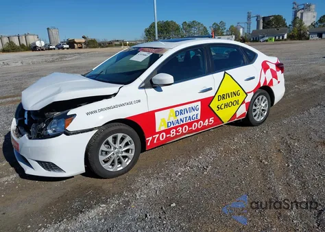 2017 Nissan Sentra Sv from USA, damaged, VIN 3N1AB7AP1HY343679
